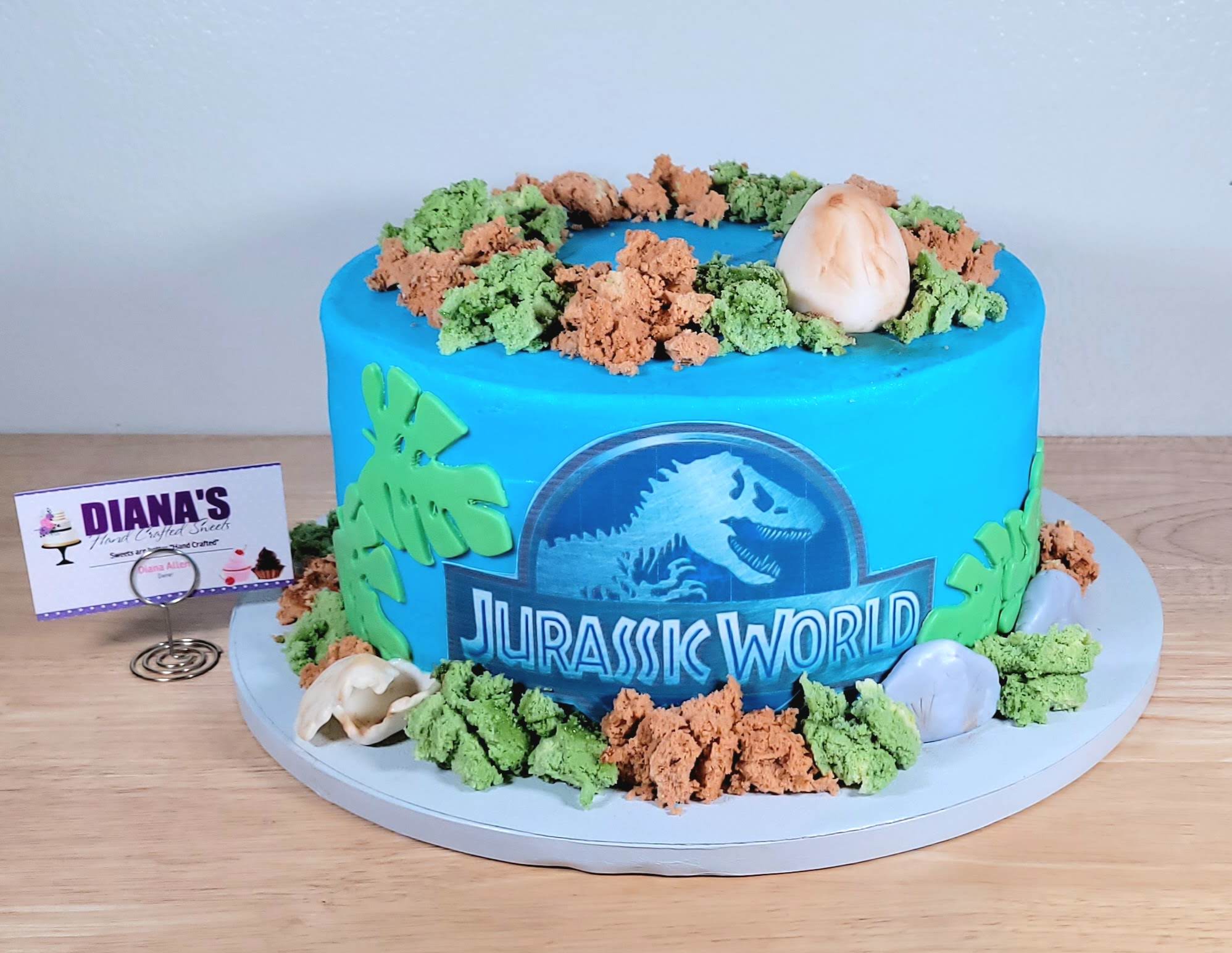 Jurassic World Themed Cake