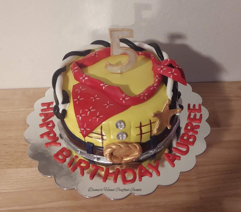 Pirate Themed Birthday Cake