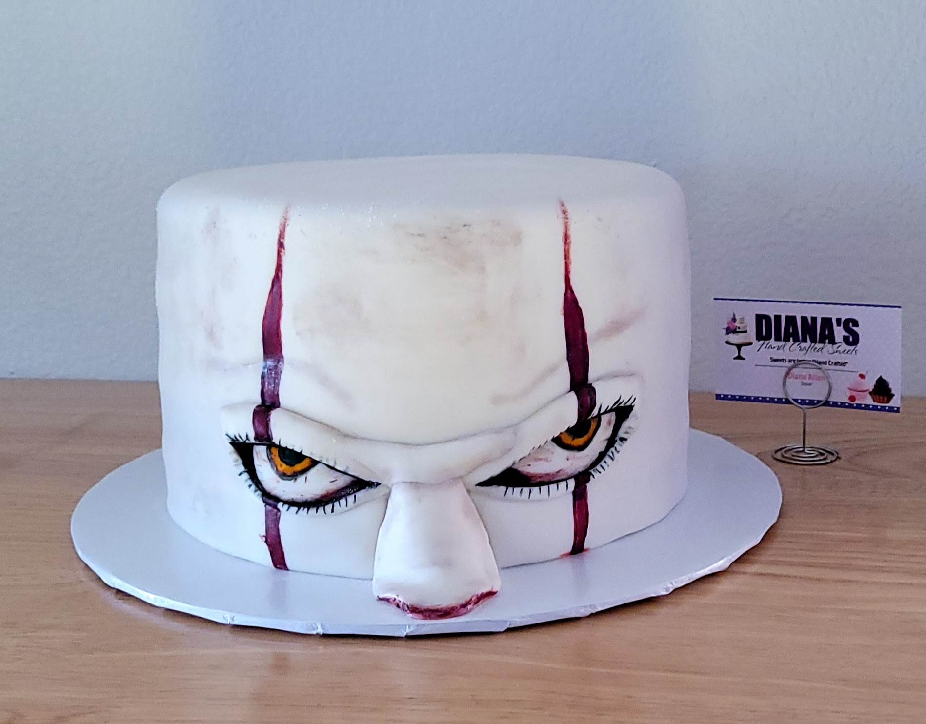 Pennywise Halloween Cake